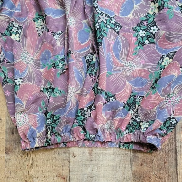 Vintage Floral Top and Skirt Two-Piece Set - Picture 5 of 16